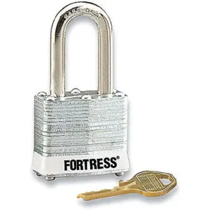 MASTER LOCK 1803LHWHT Lockout Padlock Keyed Different White 9/32 Inch Diameter | AF3VFN 8DJ50