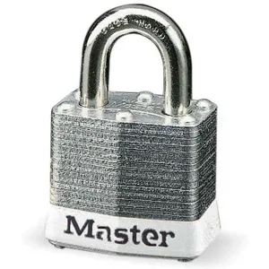 MASTER LOCK 3WHT Lockout Padlock Keyed Different White 9/32 Inch Diameter | AE6HYK 5T811