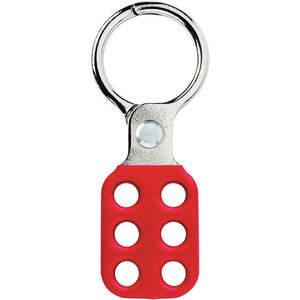 MASTER LOCK 417 Lockout Hasp Snap-On Red 4-7/8 Inch Length | AH9KZF 40CL92