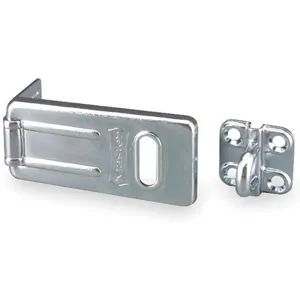 MASTER LOCK 702D Hasp Steel Zinc Plated 1-1/4 Inch Width | AC9PDL 3HUJ8