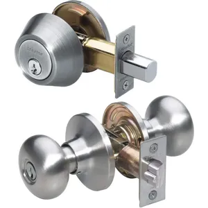 MASTER LOCK BCCO0615 Light Duty Knob Lockset Biscuit | AC6FKK 33M261