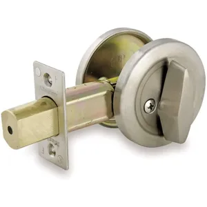 MASTER LOCK DSC0532D34ULD Deadbolt Hd Satin Chrome | AC3ETV 2RYF6