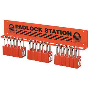 MASTER LOCK S1518 Padlock Station Unfilled 17-1/2 Inch Width | AC9ZCF 3LTL4