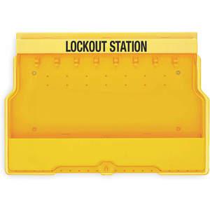 MASTER LOCK S1850 Lockout Station Unfilled 22 Inch Width | AB9EGM 2CJL4