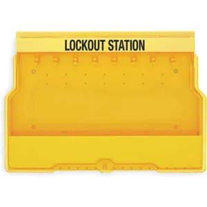 MASTER LOCK S1850 Lockout Station Unfilled 22 Inch Width | AB9EGM 2CJL4