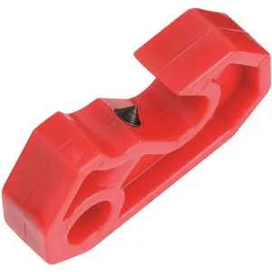 MASTER LOCK S2393 ISO-DIN Universal Lockout Device Plastic Red | AB4YDF 20JE35