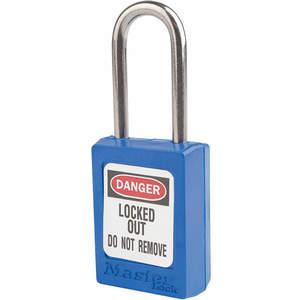 MASTER LOCK S31KAS12BLU Lockout Padlock Keyed Alike Blue 3/16 Inch - Pack Of 12 | AE9TNU 6MCZ0