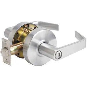 MASTER LOCK SLCHPV26D Heavy Duty Lever Lockset Angled Privacy | AC6FJJ 33M213