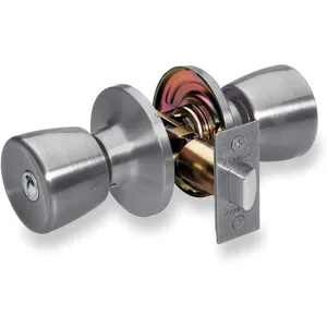 MASTER LOCK TUO0315/T6P Door Knob Lockset Tulip Privacy | AC3ERY 2RYC2