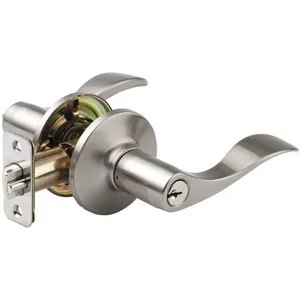 MASTER LOCK WL0115KA4 Light Duty Lever Lockset Wave Entry | AC6FKG 33M243