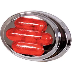 MAXXIMA 3JYC3 Clearance Light Led Red Surface Oval 3 L | AC9UBL