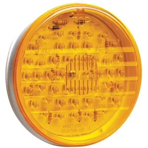 MAXXIMA 3YXW3 Park/turn Light Led Amber Round 4 Inch Diameter | AD3FTC