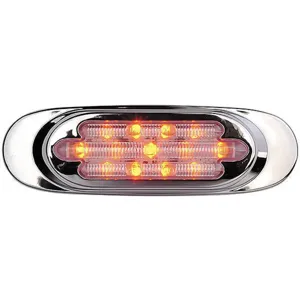 MAXXIMA AX22CY - KIT Clearance Light Led Amber Oval 6-5/8 L | AD2UVQ 3UKU8