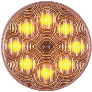 MAXXIMA M16280YCL Clearance Light Led Amber 2-1/2 Inch Diameter | AD2UVG 3UKN4