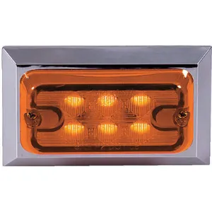 MAXXIMA M20321Y Clearance Light Led Amber Rectangular 3-3/4 L | AD2WTC 3VMZ2