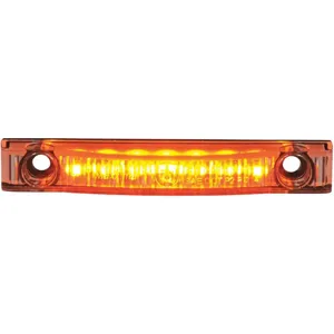 MAXXIMA M20341YCL Clearance Marker Light LED 0.6 Inch Height Clear | AH7NKZ 36XD91