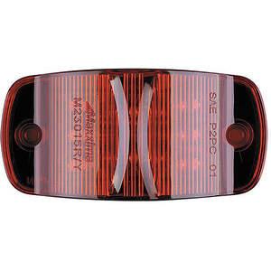 MAXXIMA M23015R Umrissleuchte LED Rot Oberfläche Oval 4 L | AD2WUM 3VNN5