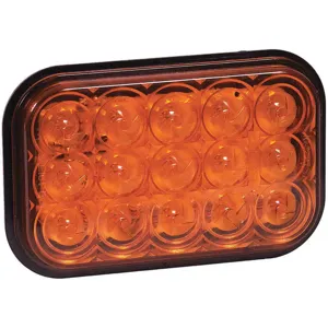 MAXXIMA M42213Y Park/front Turn 15 Led Rectangle Amber | AB6WNF 22N682