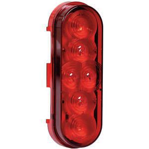MAXXIMA M63346R-KIT Stopp/Blinker/Rücklicht, 6 LEDs, oval, rot | AB6WNJ 22N685