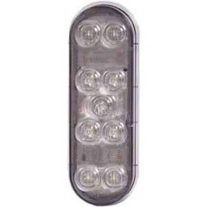 MAXXIMA M63347 Back Up Light 9 Led 6 x 3 Inch Oval White | AE8TDJ 6FDW0