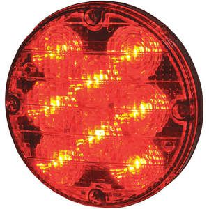 MAXXIMA M90070R Buswarnleuchte LED 7.2 Zoll Höhe Rot | AH7NKE 36XD73