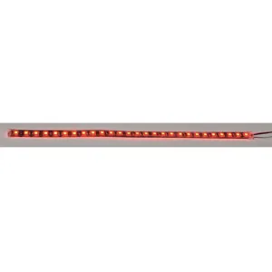 MAXXIMA MLS-1827R Strip Light Self Adhesive 18 Inch Red | AB6WMH 22N653