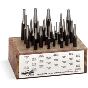 MAYHEW TOOLS 80040 Punch Set Box 24 Pc | AE4RJN 5MM23