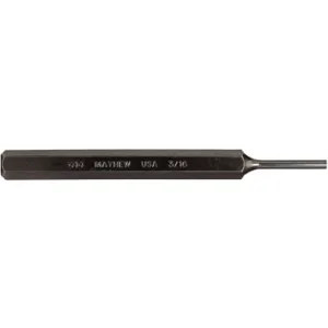 MAYHEW TOOLS 21100 Pin Punch 6 Inch Length 3/16 Inch Tip Steel BO | AH9UFY 41GK40