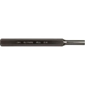 MAYHEW TOOLS 21105 Pin Punch 6 Inch Length 3/8 Inch Tip Steel BO | AH9UGA 41GK42