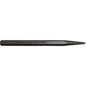 MAYHEW TOOLS 24000 Center Punch 4 Inch Length Steel Black Oxide | AH9UFE 41GK23