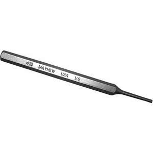 MAYHEW TOOLS 71002 Pin Punch 4-3/4 Inch Length 1/8 Inch Tip Steel | AH9UGJ 41GK50