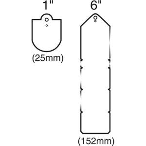 MCDONNELL & MILLER FS7-28S Paddle Kit Stainless Steel - Pack Of 2 | AC3DUG 2RUL7 / 306800