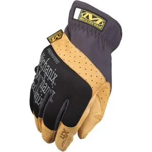 MECHANIX MF4X-75-008 Mechanics Gloves S Black Synthetic Leather PR | AH8GMM 38RY40