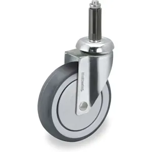 MEDCASTER CH05TPP125SWXRN2G Swivel Stem Caster 5 Inch 260 Lb Tpr | AB2KVZ 1MMG6