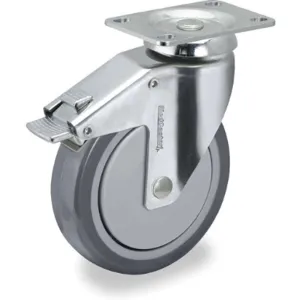 MEDCASTER CH06TPP125DLTP01G Swivel Plate Caster With 2-position Directional Lock 260 Lb | AB2KVK 1MME2