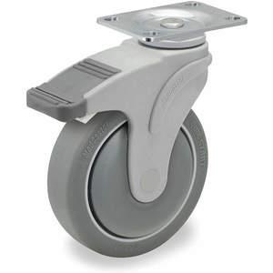 MEDCASTER NG04QDP125DLTP01G Swivel Plate Caster With 2-position Directional Lock 275 Lb | AB2KXH 1MML3