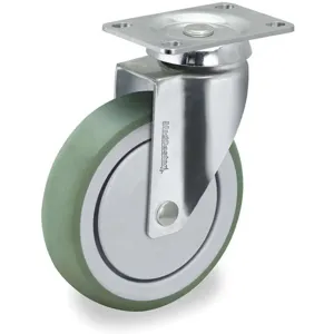 MEDCASTER SS03AMP125SWTP01G Swivel Plate Caster 165 Lb 3 Inch Diameter | AB2KWD 1MMH1