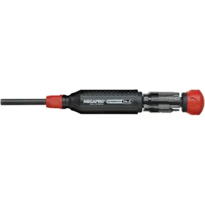 MEGAPRO 151AUTO Multi-bit Screwdriver 15-in-1, Automotive | AG4YMQ 35HV08