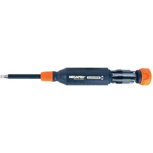 MEGAPRO 151ELEV Multi-bit Screwdriver 15-in-1, 8 Pc | AD8KPL 4KTG2