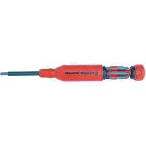 MEGAPRO 151TP2 Multi-bit Screwdriver 15-in-1, 8 Pc | AC2TJR 2MRR8