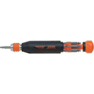 MEGAPRO 151ML Multi-bit Screwdriver 14-in-1, Quick Lock | AE4ZUP 5PA35