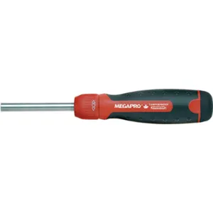 MEGAPRO 211R2CTPRD Multi-bit Screwdriver 13-in-1, Ratcheting | AF7XKF 22XT27