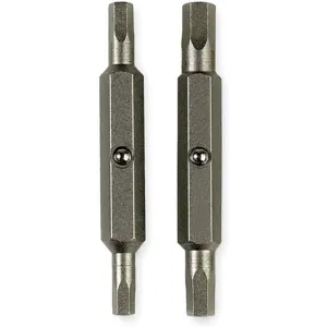 MEGAPRO 9BP-HX-2B-B Power Bit Set 5/32 1/4 Hex, Pack Of 2 | AB3HYE 1TLJ6