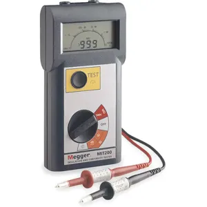 MEGGER MIT200 Battery Operated Megohmmeter 500vdc | AC2UTH 2MY31