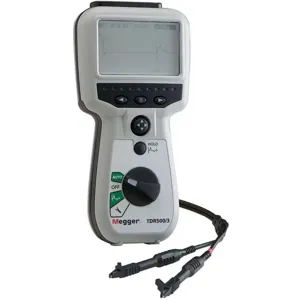 MEGGER TDR500/3 Time-Domain Reflectometer, Backlit, 5 V, Trace HOLD | AB8VKX 29JA45