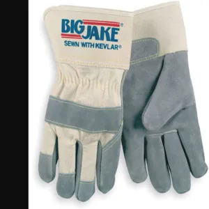 MEMPHIS GLOVE 1702XL Leather Palm Gloves Xl Gray Pr | AB9PTW 2ELG2