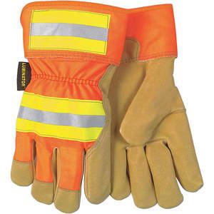 MEMPHIS GLOVE 19251XL Leather Palm Gloves Pigskin Xl Pr | AF6UAB 20JF35