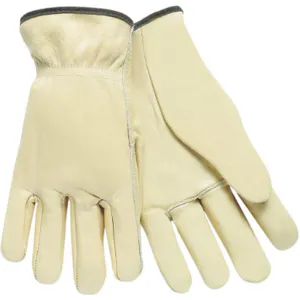 MEMPHIS GLOVE 3201XS Driver Gloves Cow Grain Leather Cream Xs Pr | AC6UMJ 36H976