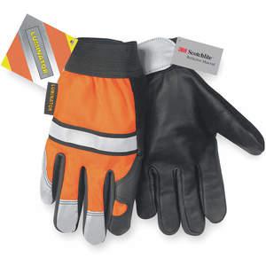 MEMPHIS GLOVE 921S Leather Gloves S Hi Visibility Orange Pr | AB9PUP 2ELJ1