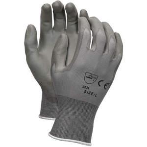 MEMPHIS GLOVE 9666XL Coated Gloves Xl Gray Polyurethane Pr | AC6FDF 33M009